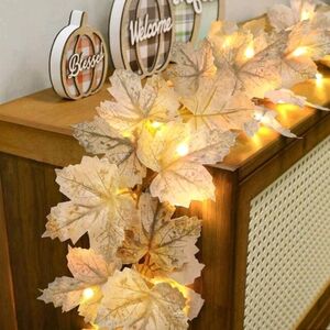 Autumn Leaf String Lights